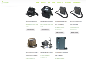 buy reconditioned oxygen concentrators