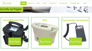 oxygen concentrator online