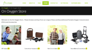 oxygen concentrator online