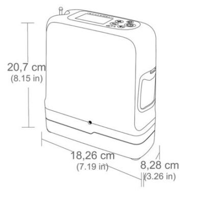 Inogen Rove 6 Portable Oxygen Concentrator – Single Battery - Image 5